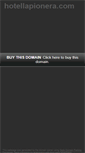 Mobile Screenshot of hotellapionera.com
